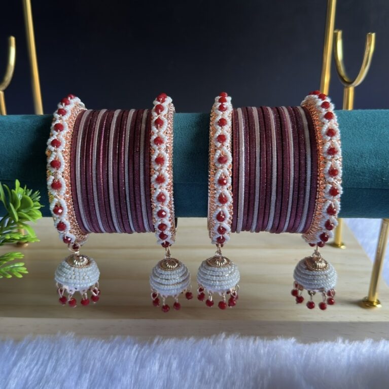 Bell jhumka bangles