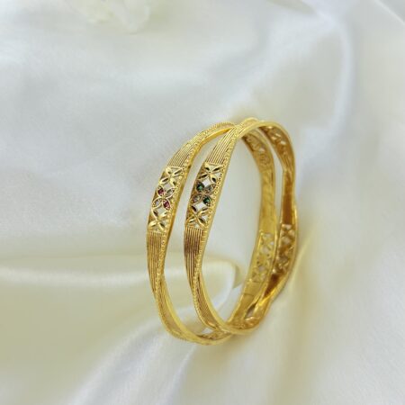 Golden heritage bangles