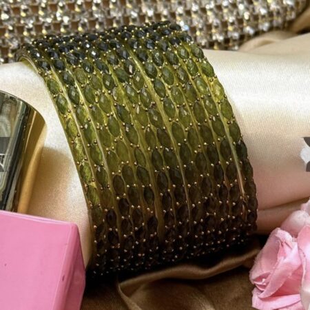 RainDrop Pure Glass Bangles Set of 12