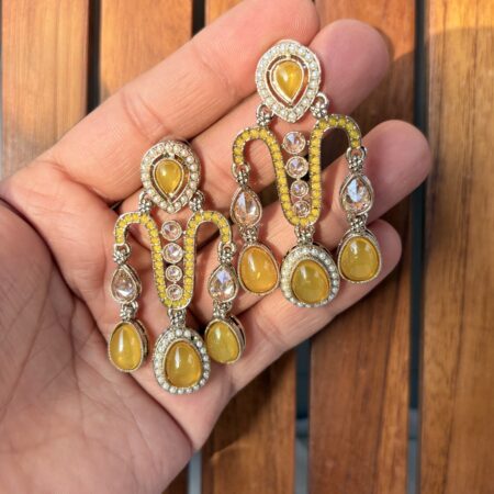 Kundan earrings