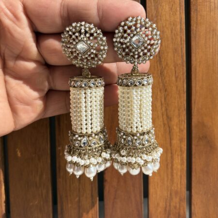 Pakistani drop earrings
