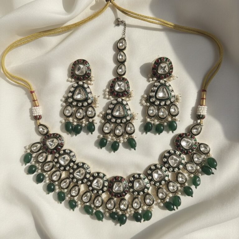NAZARA NECKLACE (GREEN)