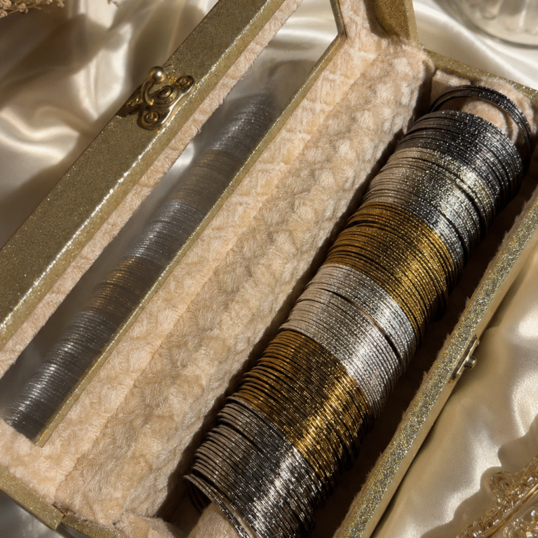 Shimmery Bangles Combo