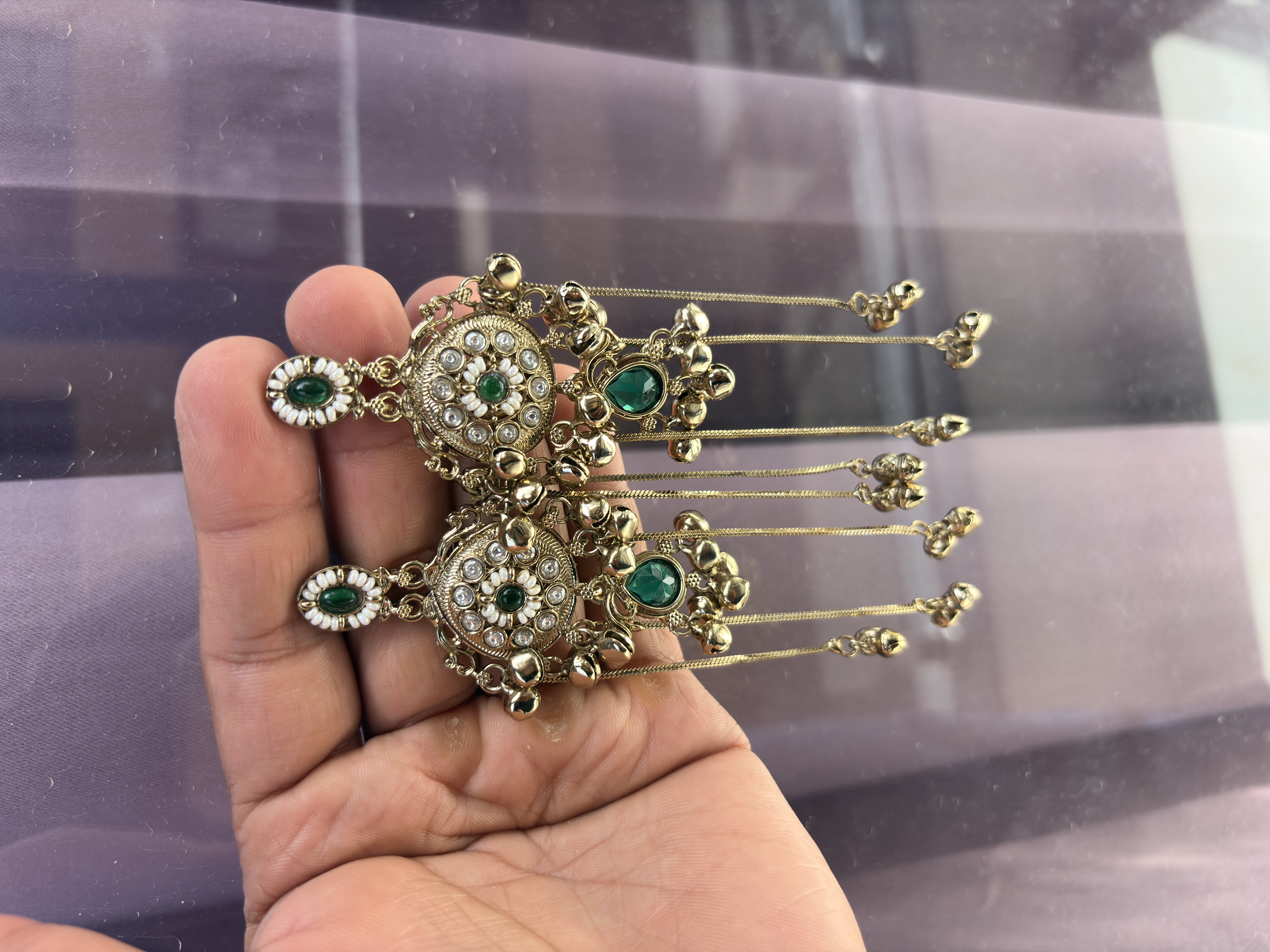 Pearl beeds earrings