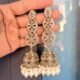 Rajwada beed jhumka earrings